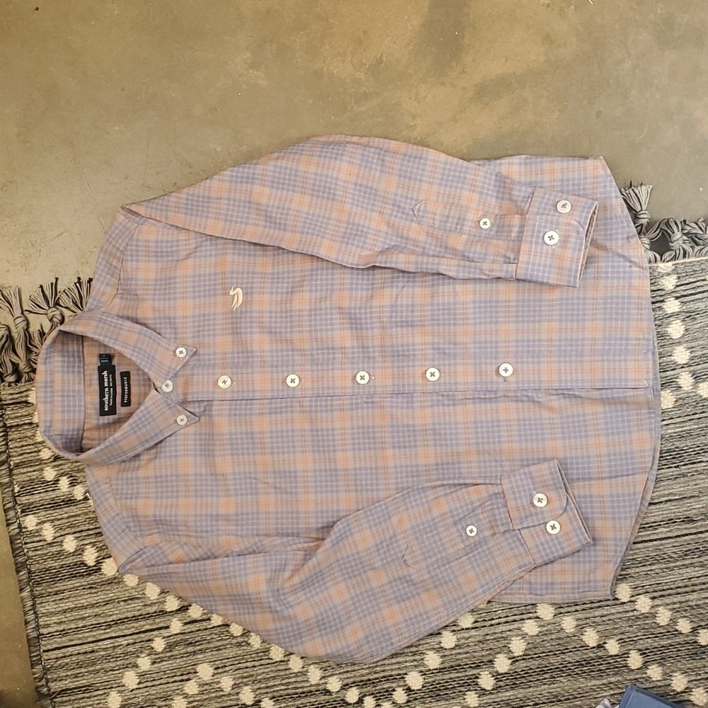 Boys Southern Marsh button up shirt